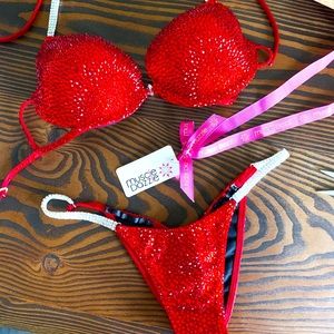 Red Competition Bikini